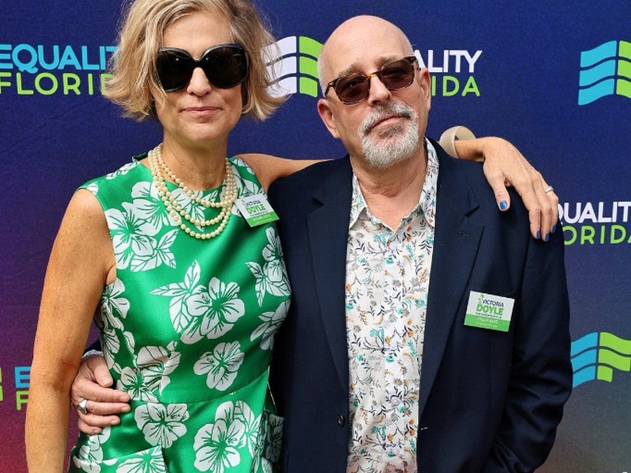 Victoria Doyle at the 2025 Palm Beach Equality Florida brunch